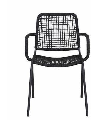 Bahamas Stackable Steel Outdoor Dining Chair