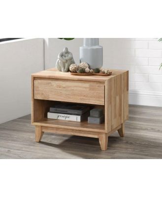 Oslo Hardwood Bedside Table