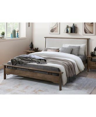 Oslo Hardwood Queen Size Bed Frame