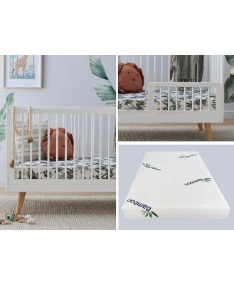 White & Natural Nursery Furniture 3PCE Bundle