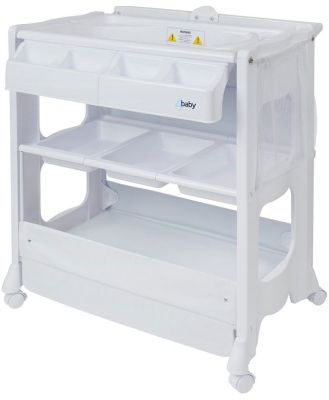 4Baby Deluxe Change Centre White