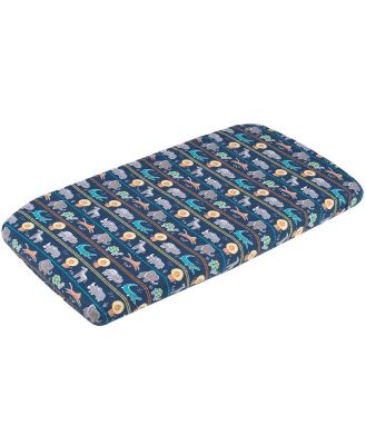4Baby Flannel Bass Fitted Sheet Jungle Friends