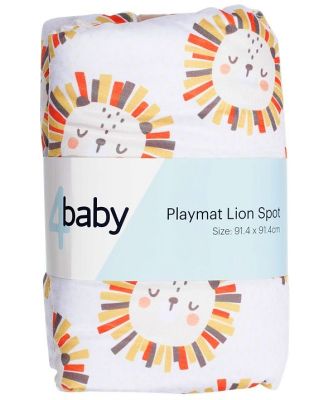 4Baby Mink Playmat Lion Spot