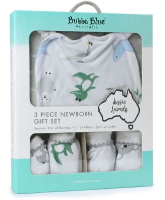 Bubba Blue Aussie Animal Layette Set 3 Piece