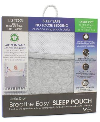 Bubba Blue Breathe Easy Sleep Pouch 1.0 Tog Cot