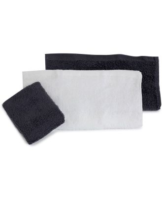 Bubba Blue Nordic Wash Cloths Charcoal/White Size 3 Pack