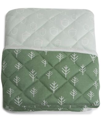 Bubba Nordic Cot Quilt Avocado/Forest