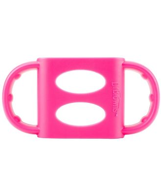 Dr Browns Narrow Neck Silicone Handles Pink