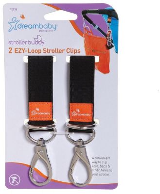 Dreambaby EZY-Loop Stroller Clips 2pk