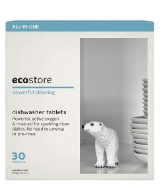 Ecostore Dishwashing Tablets Fragrance Free 30Tabs