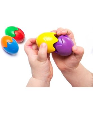 First Creations Easi-Grip Egg Crayons Set Of 3
