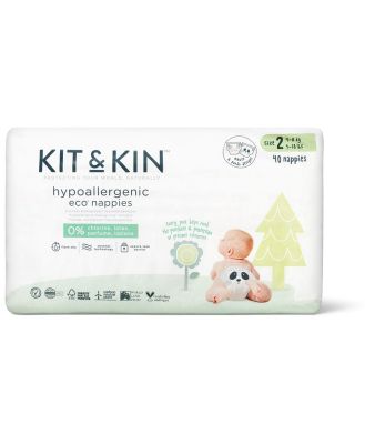 Kit & Kin Infant Nappy - Size 2 - 40 Pack