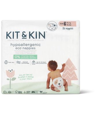 Kit & Kin Junior Nappy - Junior - Size 6 - 26 Pack