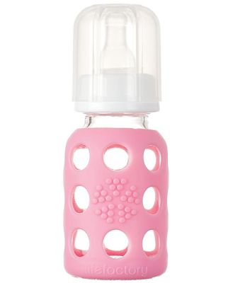Lifefactory Baby Bottle 120Ml Pink