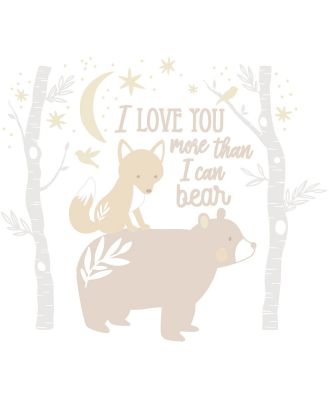 Lolli Living Bosco Bear Wall Decals