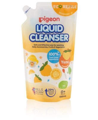 Pigeon Liquid Cleanser Yuzu Refill 650Ml