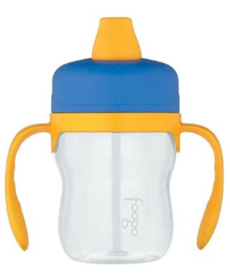 Thermos Foogo Tritan Soft Spout Sippy Cup with Handles - Blue - 235ml