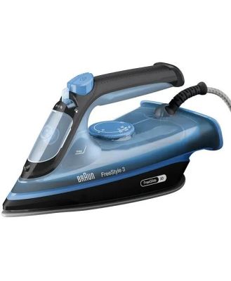 Braun Freestyle 3 Steam Iron - Black/Blue