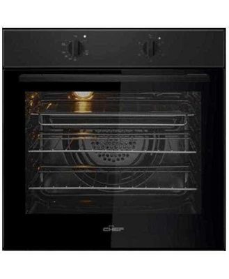 Chef 60cm Built-in Electric Oven - Dark Stainless Steel