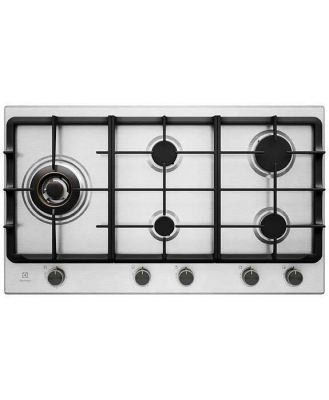 Electrolux UltimateTaste 700 90cm Gas Cooktop - Stainless Steel