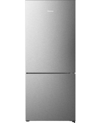 Hisense 417 Litre Bottom Mount Refrigerator - Stainless Steel