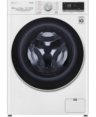 LG 10kg/6kg Front Load Washer Dryer Combo