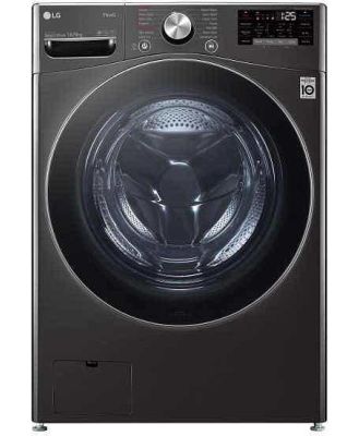 LG 16kg/9kg Front Load Washer Dryer Combo - Black