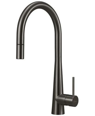 Oliveri Goose Neck Mixer Pull Out Lead Free - Gunmetal