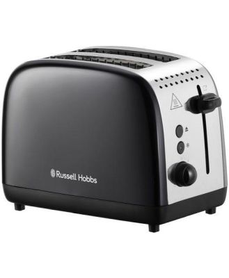 Russell Hobbs Colour PLus 2 Slice Toaster - Black