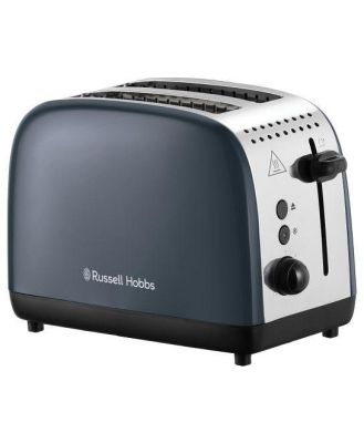 Russell Hobbs Colour Plus 2 Slice Toaster - Storm Grey
