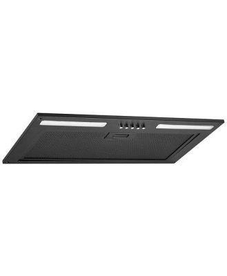 Schweigen 60cm Undermount Rangehood with In-Built Motor - Black