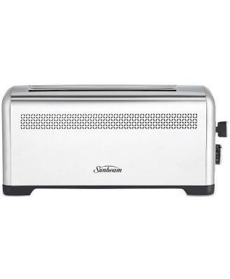 Sunbeam Long Slot 4-Slice Toaster - Stainless Steel