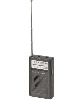 Techbrands Portable AM/FM Transistor Radio