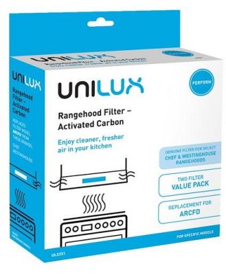 Unilux 2 pack Rangehood Carbon Filter