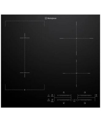 Westinghouse 60cm 4 Zone BoilProtect Bridge Zone Induction Cooktop