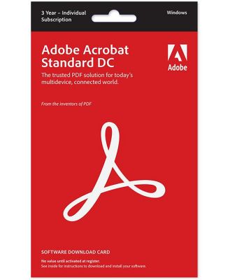 Adobe ADOBE ACROBAT STD DC 3YR ESD 9337694045293