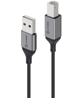 Alogic Ultra USB2.0 USB-A (Male) to USB-B (Male) Cable U22ABRBK