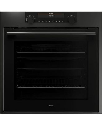 Asko 60cm Pyrolytic Craft Built-In Oven Graphite Black OP8687A1