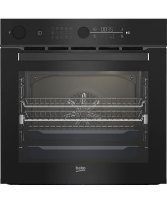 Beko 85L Multifunction Aeroperfect 60cm Built-in Oven with SteamAssist & SteamCleaning BBO6852SDX