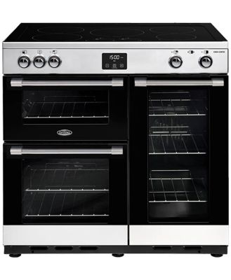 Belling CookCentre Deluxe 90cm Induction Range Cooker - Stainless Steel BCC900ISS