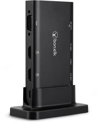 BONELK Desktop Series 9-in-1 USB-C Multiport Hub ELK-80031-R