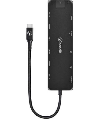 BONELK Long-Life USB-C to 14-in-1 Multiport Hub ELK-80056-R