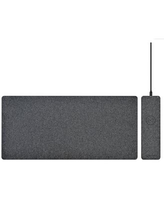 BONELK Wireless Charging Split Desktop Mat - Grey ELK-65017-R