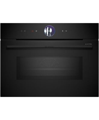 Bosch 60cm Accentline Compact Combination Oven with Microwave - TFT Touch Display Plus CMG936AB1A