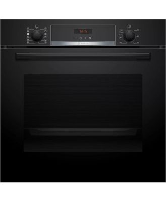 Bosch Serie | 4 60cm Built-in Oven with Added Steam Function Black HRA574EB0A