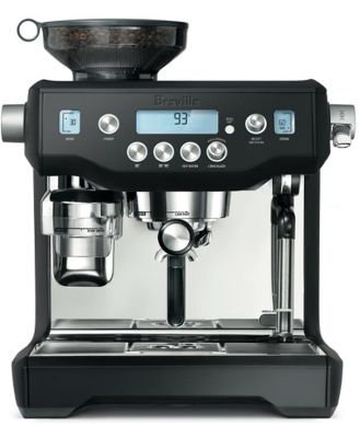 Breville the Oracle® Black Truffle Manual Espresso Machine BES980BTR