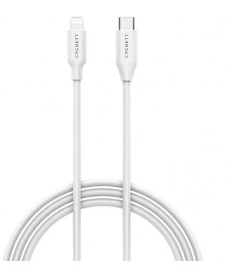 Cygnett Essential 1m Lightning to USB-C Cable CY3752PCCSL
