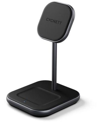 Cygnett MagDesk 2-in-1 Magnetic Wireless Charger CY3769ACOCP