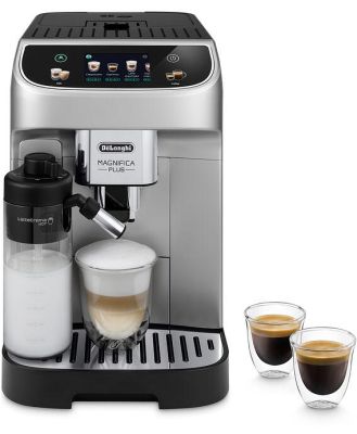 Delonghi Magnifica Plus Fully-Automatic Coffee Machine - Silver ECAM32070SB