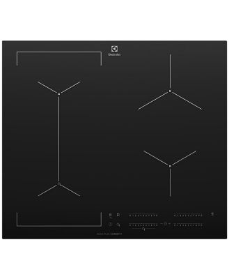 Electrolux 60cm Ultimate Taste 700 4 Zone Induction Cooktop EHI645BE